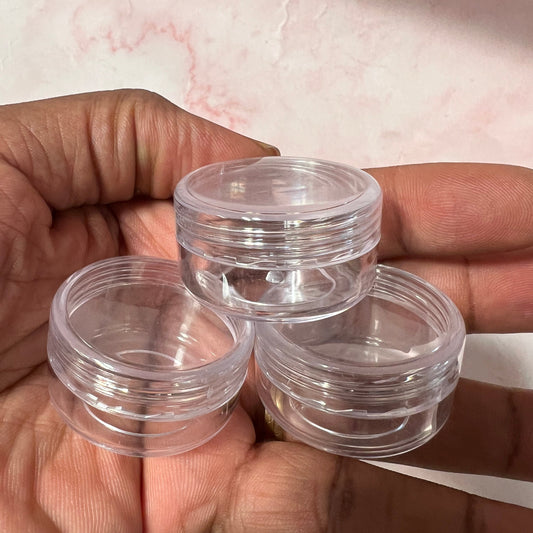 10ml Acrylic Transparent Jar and cover