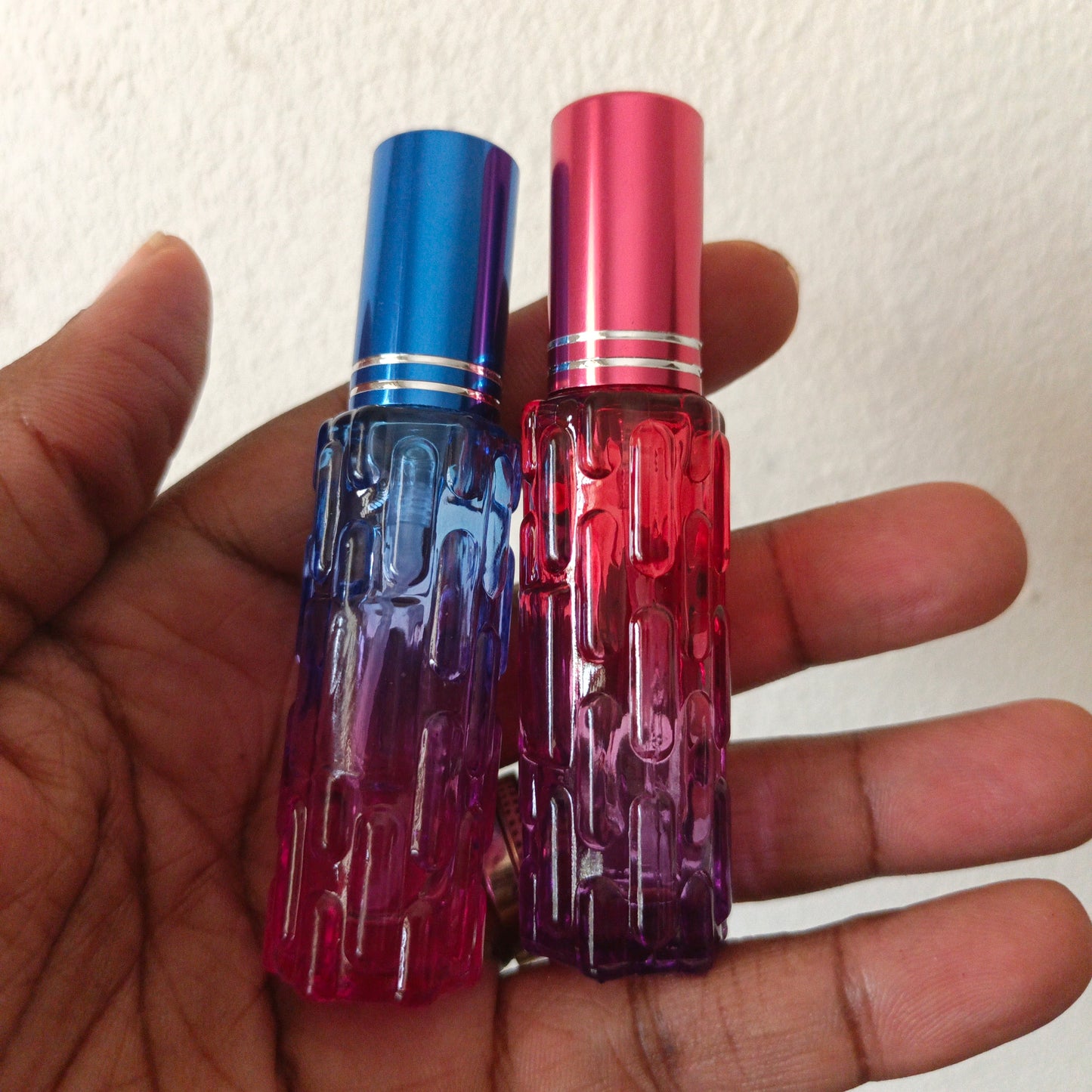 10ml - Colored Rough Perfume Bottle