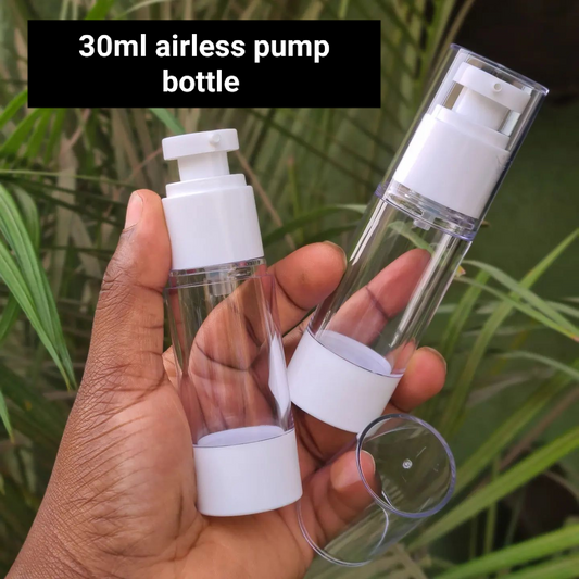 30ml Transparent Airless Pump Bottle