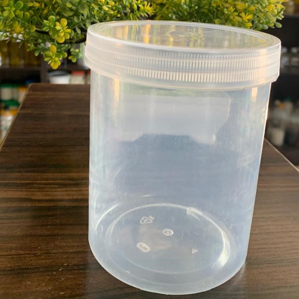 500ml local transparent jar with Transparent cover