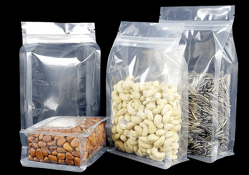 Flat Bottom Transparent Pouch - 26x39cm(3.5-4kg estimated