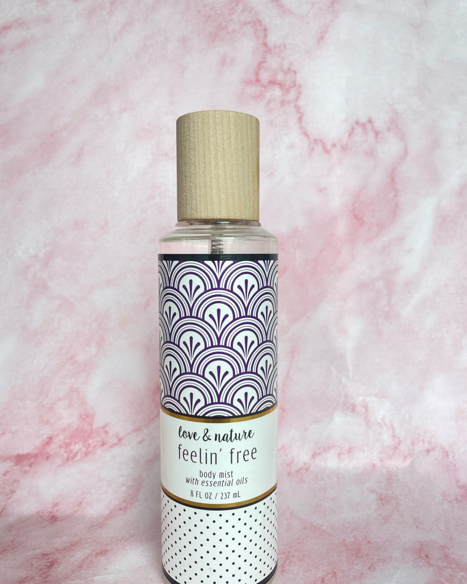 Love & Nature Feeling Free Body Mist 237ml
