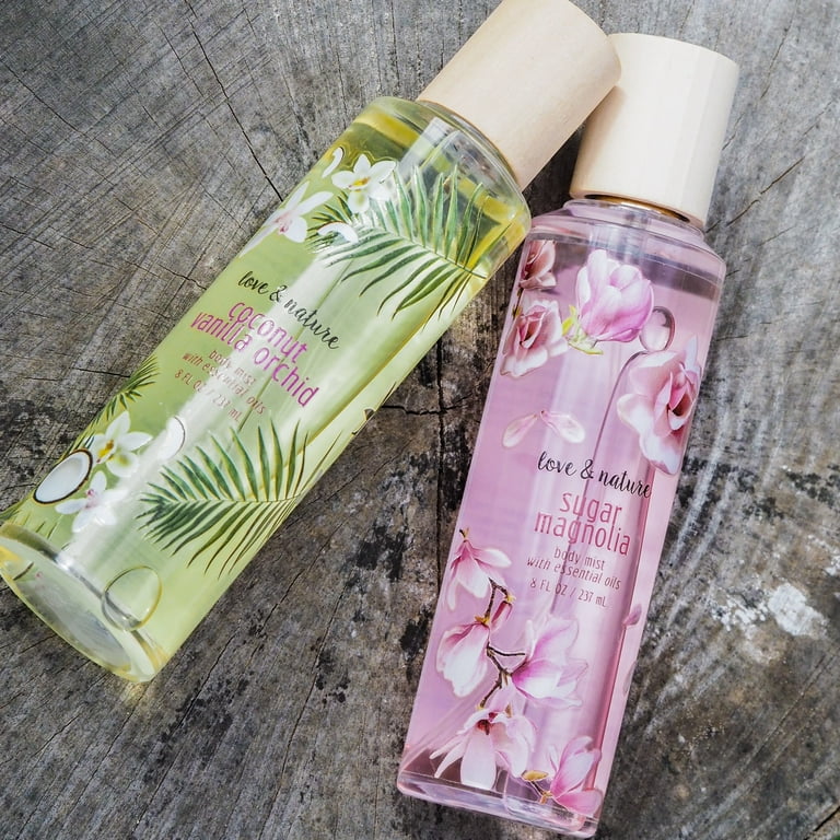 Love & Nature Sugar Magnolia Body Mist 237ml