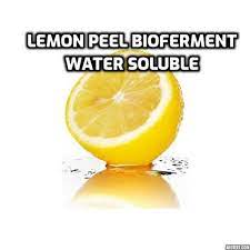 Lemon Peel Bioferment Water