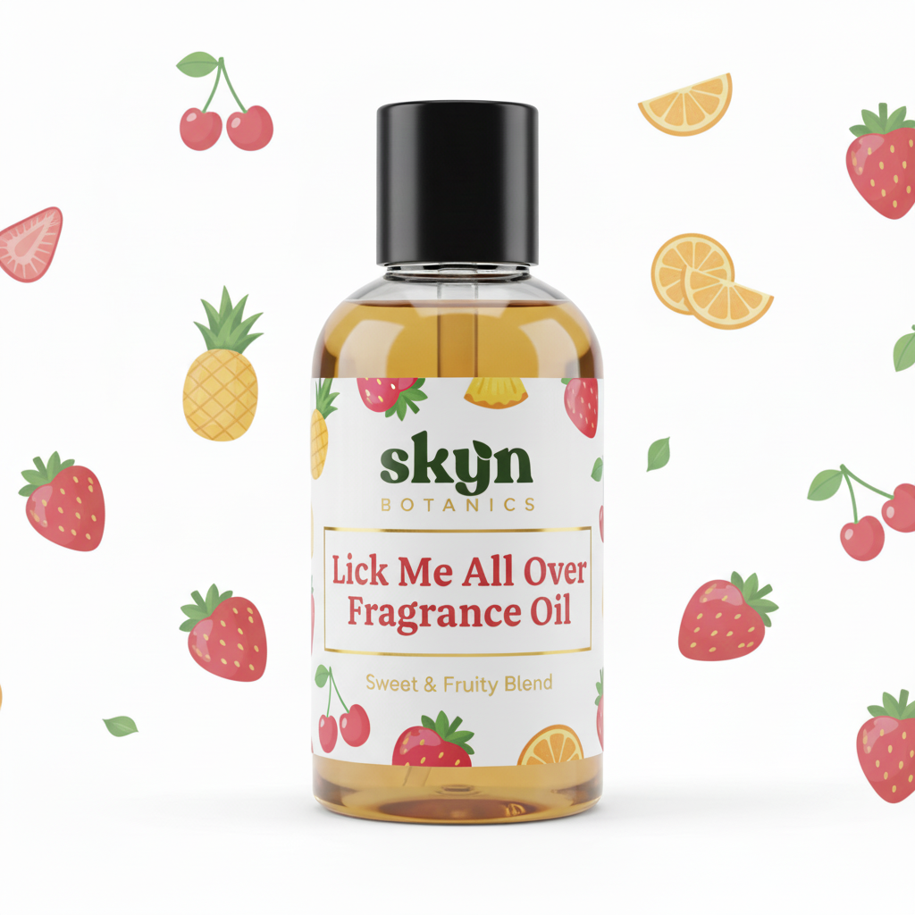 Lick Me All Over Fragrance Oil with Consistent Font