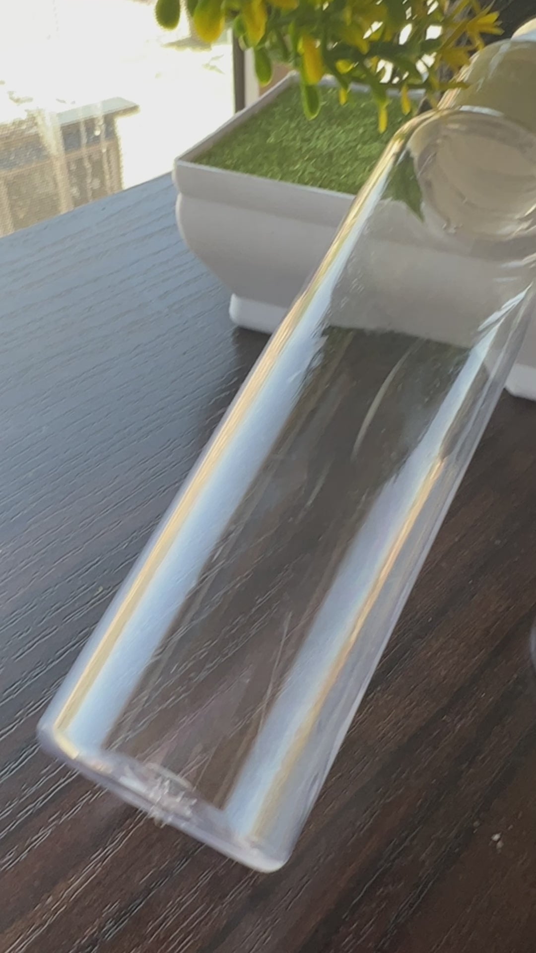 100ml tall with flip cap