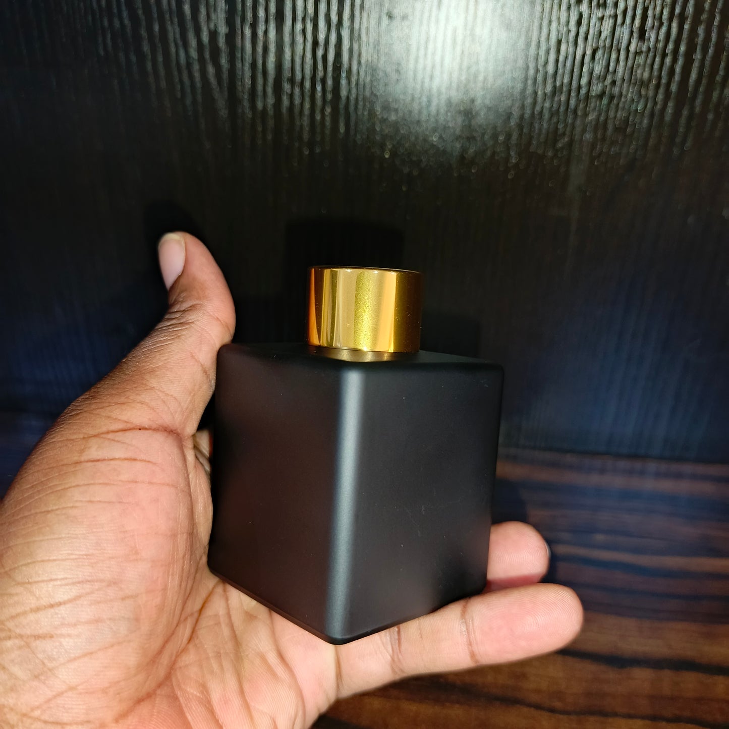 Black Matte Square Diffuser Bottle 100ml