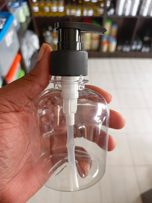 250ml Short with Black Pump