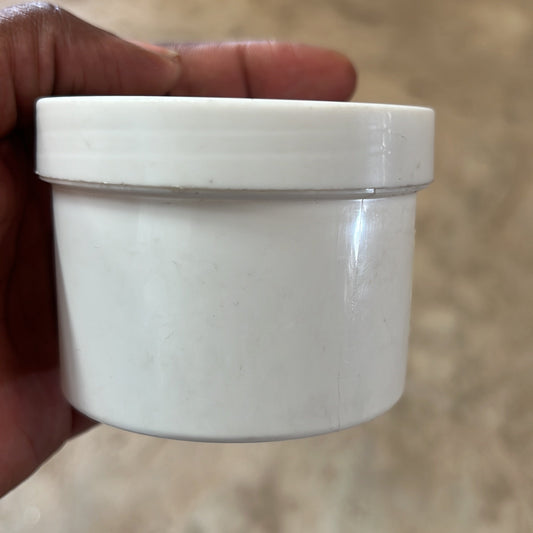 250ml local All White Jar