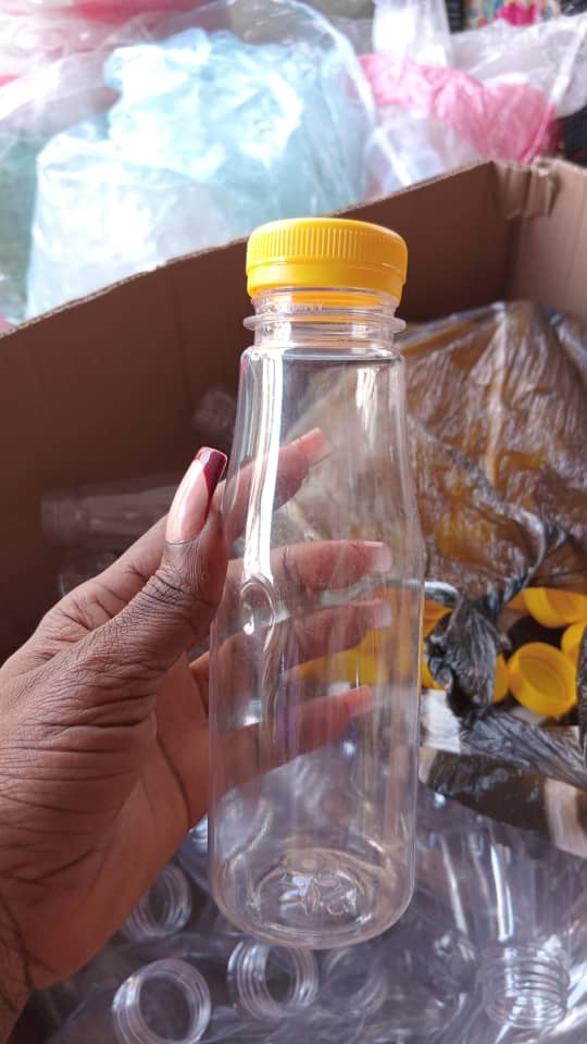 350ml Wide Mouth Juice Bottle - Round