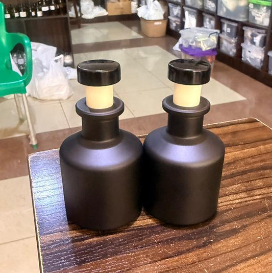 50ml Genie Black Matte Diffuser Bottle