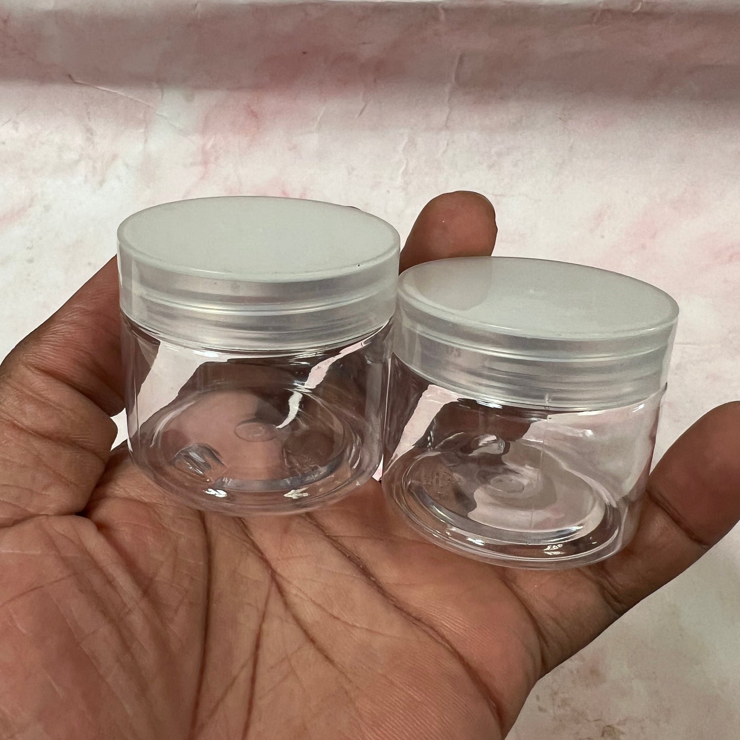 50ml Jar with transparent Cover