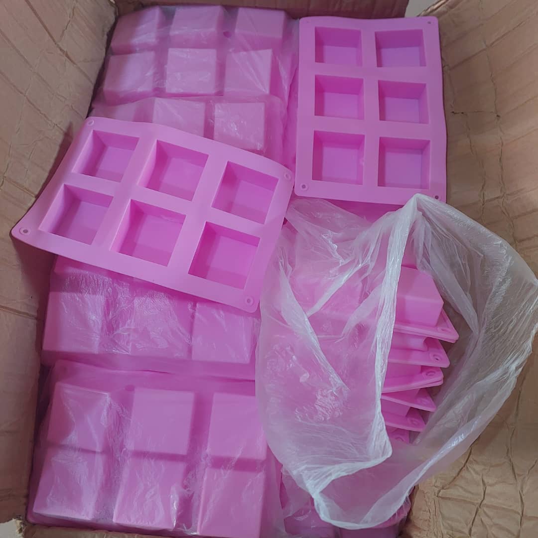 6 Cavity Silicon Square Mold