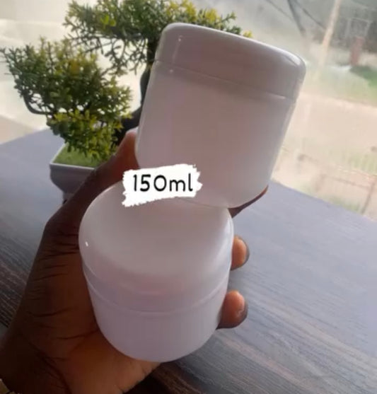 150ml All White Local jar