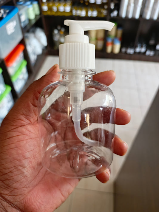 250ml Short with White Pump