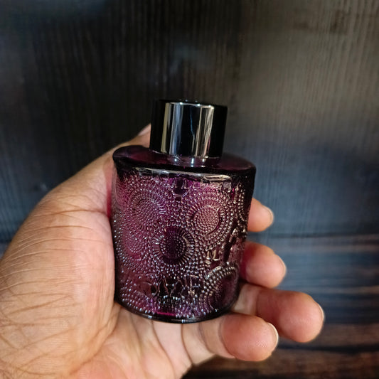Purple Rough Round diffuser bottle 100ml
