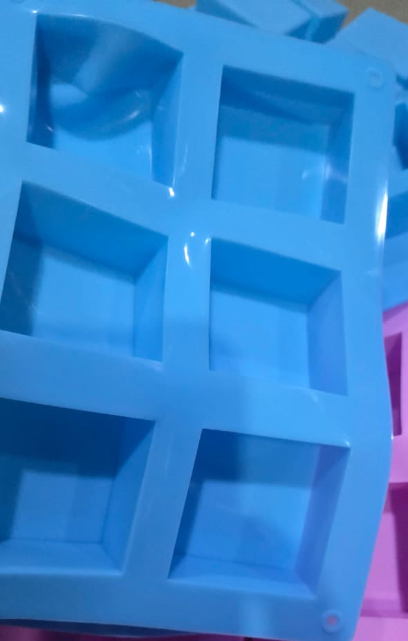 6 Cavity Silicon Square Mold