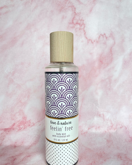 Love & Nature Feeling Free Body Mist 237ml