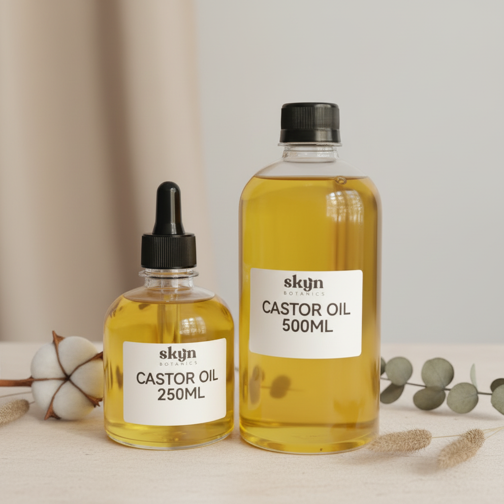 Castor Oil with New Background Style