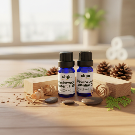 Cedarwood Essential Oil Lifestyle Image