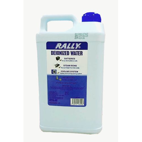 Rally Distilled Deionized Water