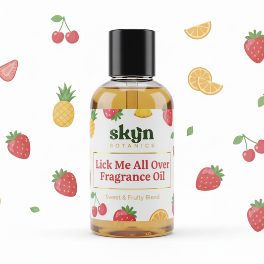 Lick Me All Over Fragrance Oil with Consistent Font