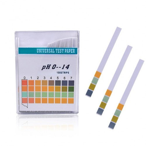 pH Strips 4 colour indicator