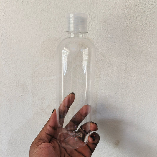 250ml Tall bottle with transparent flip (1 doz)