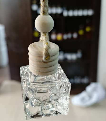 Square Car Diffuser Bottles - Hanging 10ml