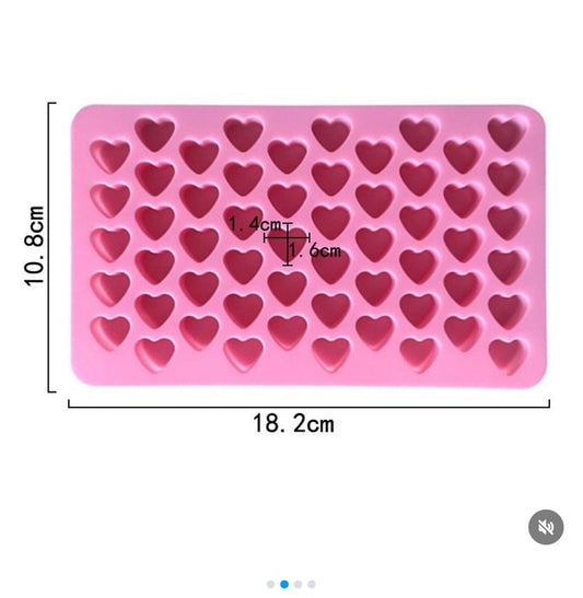 55 Cavity Silicon Love Mold