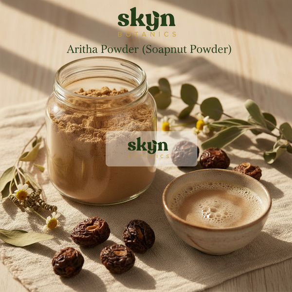 Aritha Powder (Reetha) - Natural Soapnut Powder for Hair & Skin ...