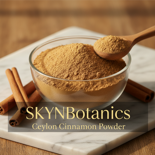 SKYNBotanics Ceylon Cinnamon Powder - Centered Branding